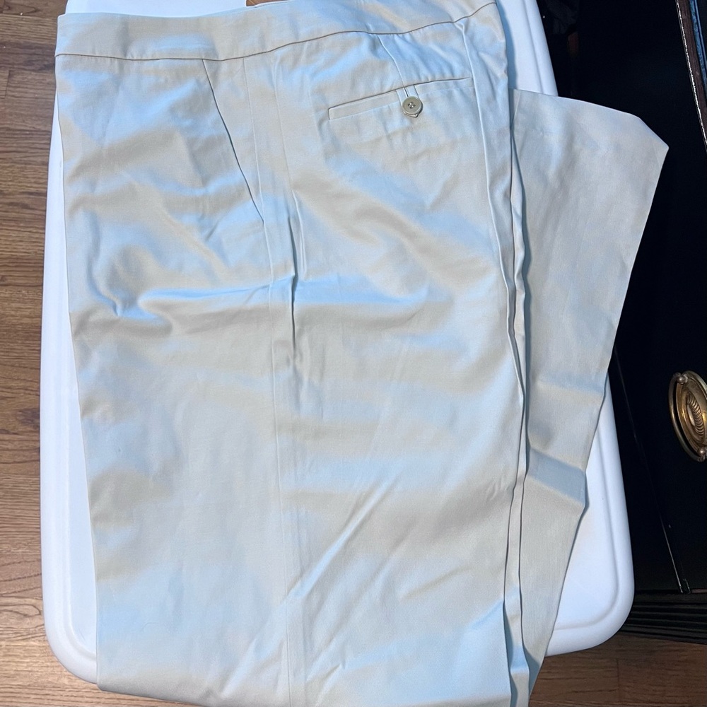 Talbots Women's Khaki Trousers, Size 12